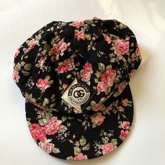 obey floral hat